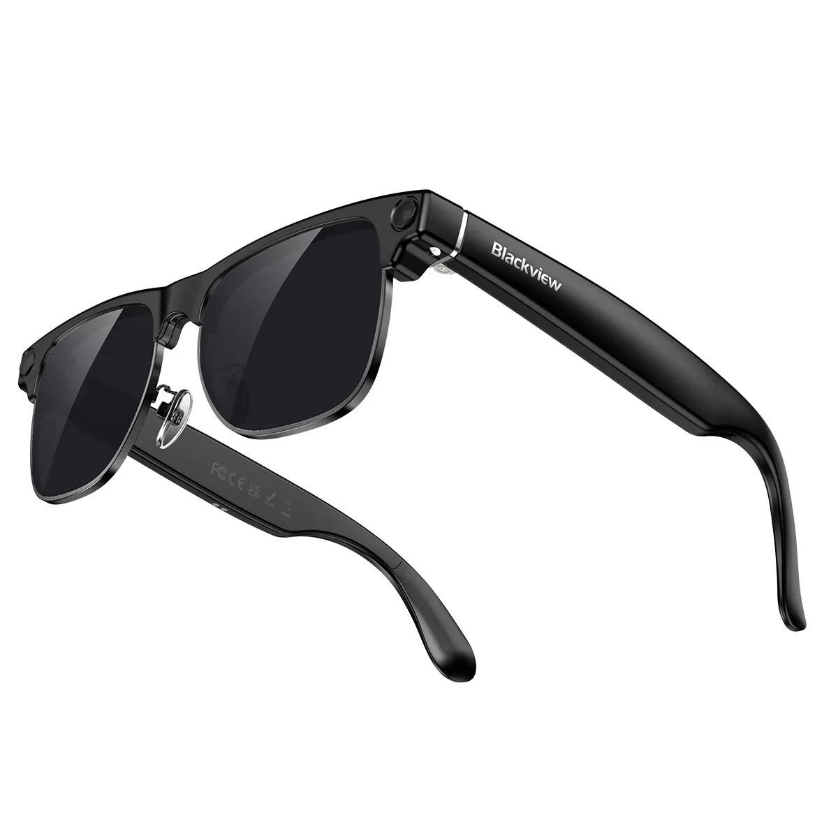 Blackview BV200 ChatGPT AI Smart Glasses with Sony 8MP Camera Bluetooth Call & Live Voice AI Translation