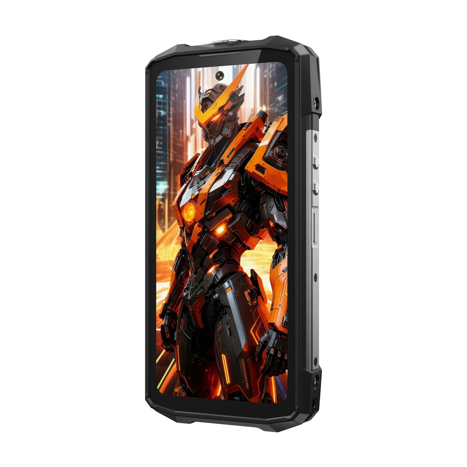 FOSSiBOT F113 with 64MP Long-Range Night Vision Camera, 6.78" 120Hz FHD+, 36GB+256GB, MediaTek Dimensity 7050, 50MP+32MP Cameras, 20000mAh Battery, 50m Strong Flashlight, Colorful Ambient Lighting with Music Rhythm, 5G Rugged Phone