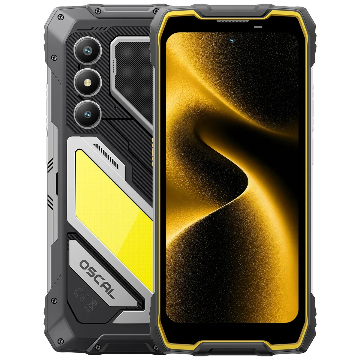 Oscal Pilot 5 6.67-inch 120Hz Display Stereo Loud Speaker & Camping Light 15000mAh Rugged 5G Smartphone