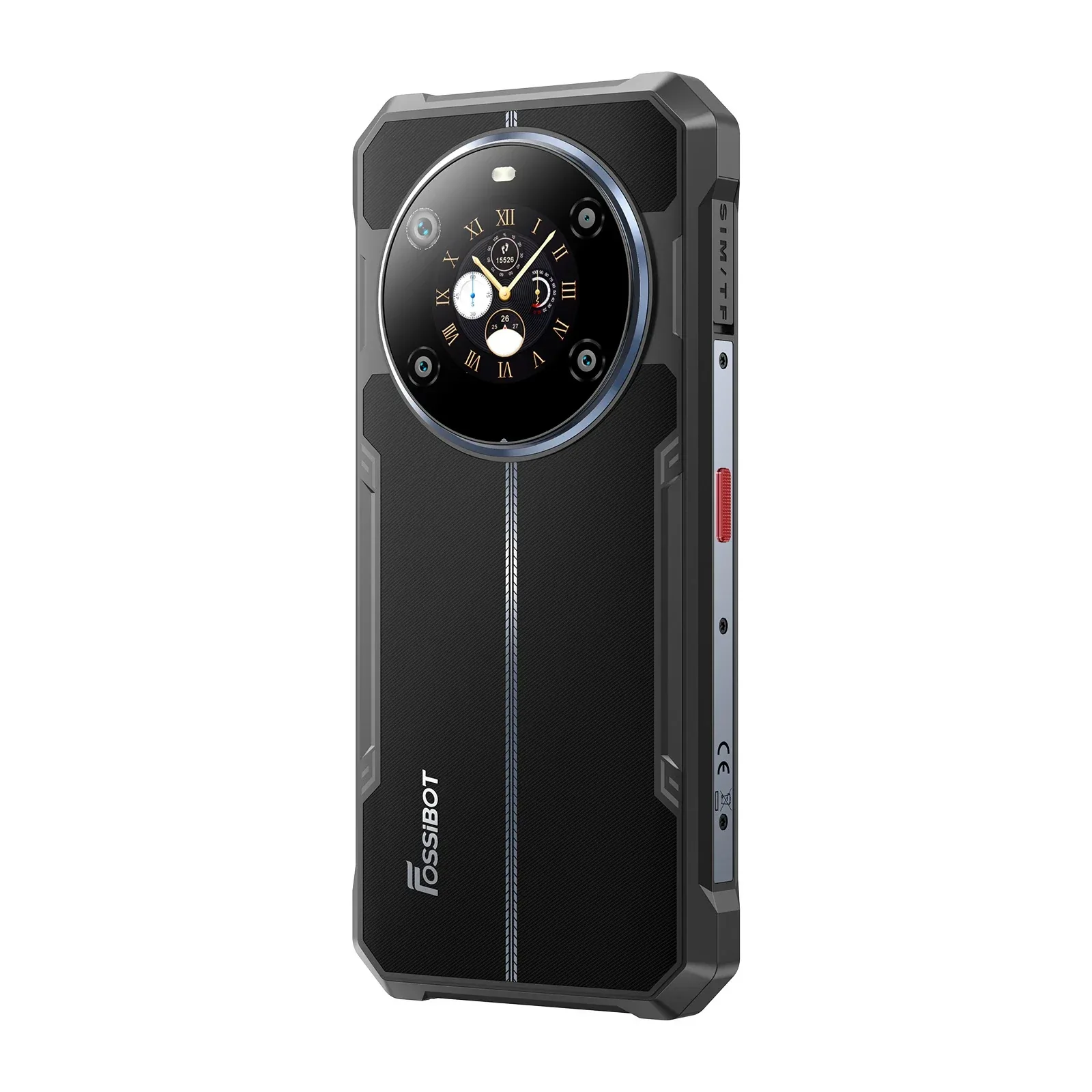 FOSSiBOT F109S 4G 24GB+256GB 6.745-Inch Main & 1.32-inch Innovative & Multifunction Rear Display 10600mAh NFC Rugged Phone