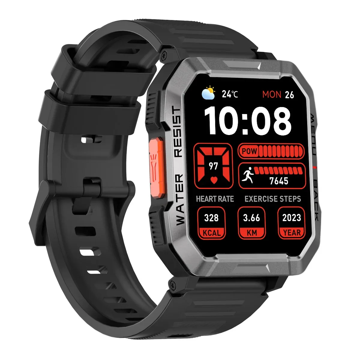 Blackview W60 2.01-inch 900mAh LED Flashlight Campass Outdoor Smart Watch