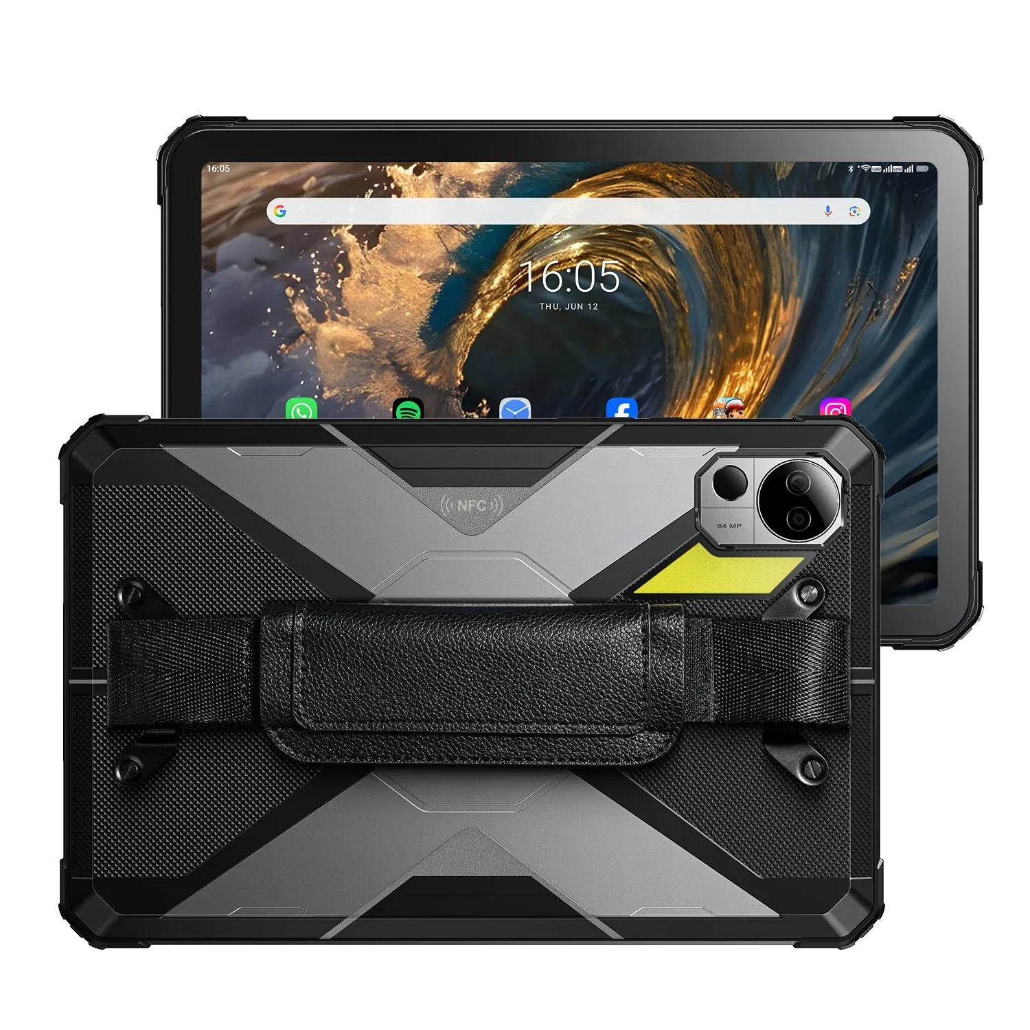 FOSSiBOT DT3 5G 10.4-inch 32+256GB MediaTek Dimensity 7300 4nm Octa-core 21560mAh 64MP Camera 66W Fast Charging Android 15 Rugged Tablet