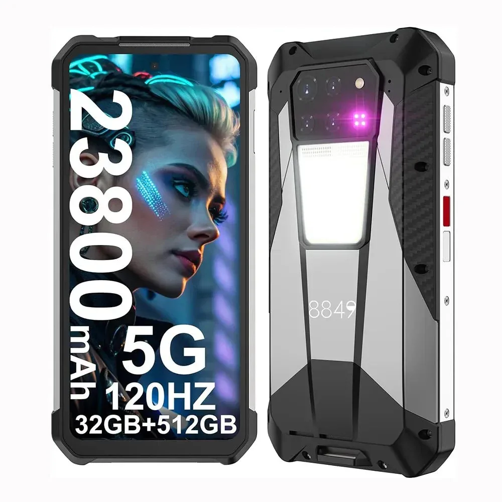 TANK 3 – 5G Rugged Smartphone, 200MP Camera & Massive 23,800mAh Battery