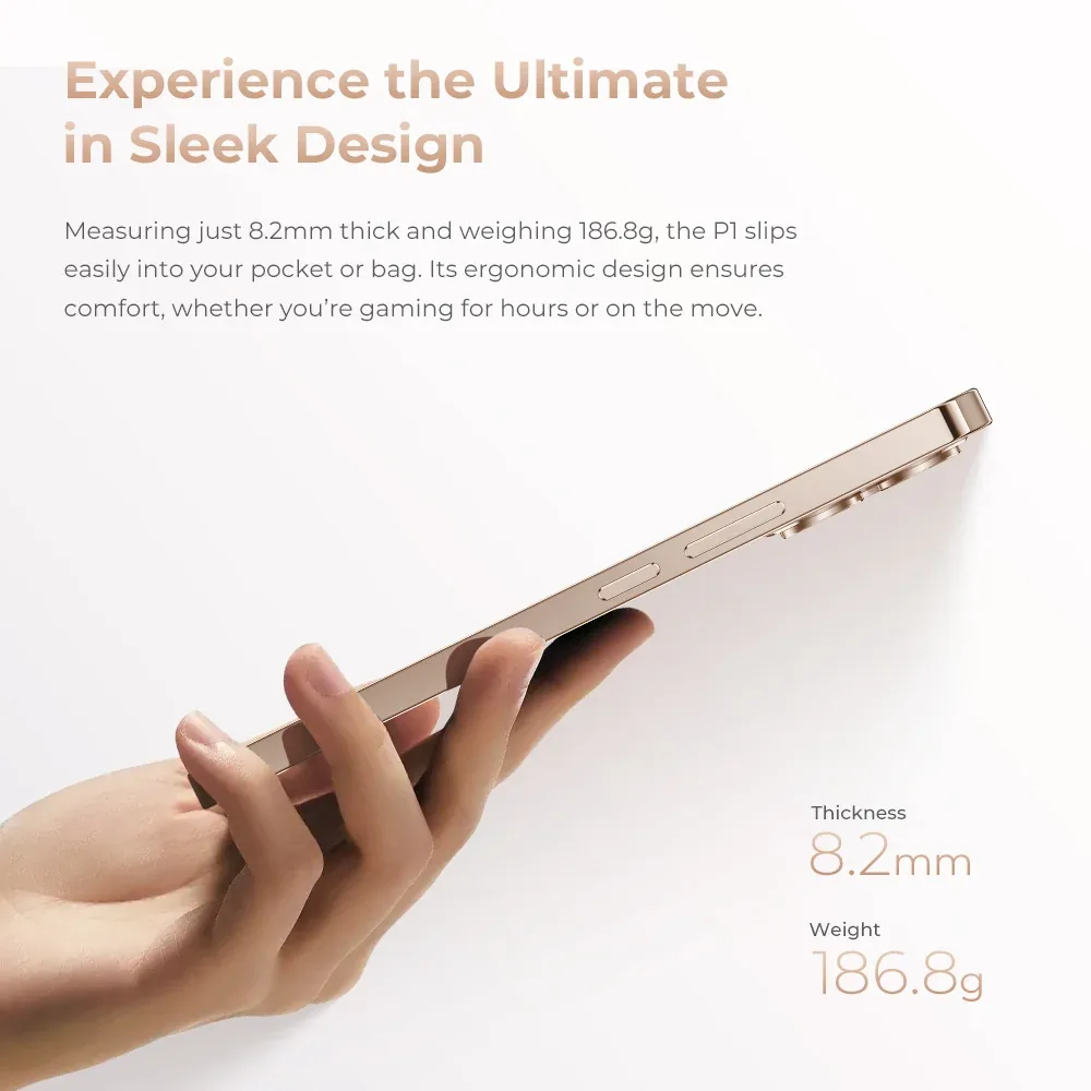 OUKITEL P1 Pro-EV 6.7-inch 5150mAh Battery 8.2mm Ultra-thin Body Smartphone(8GB+512GB)