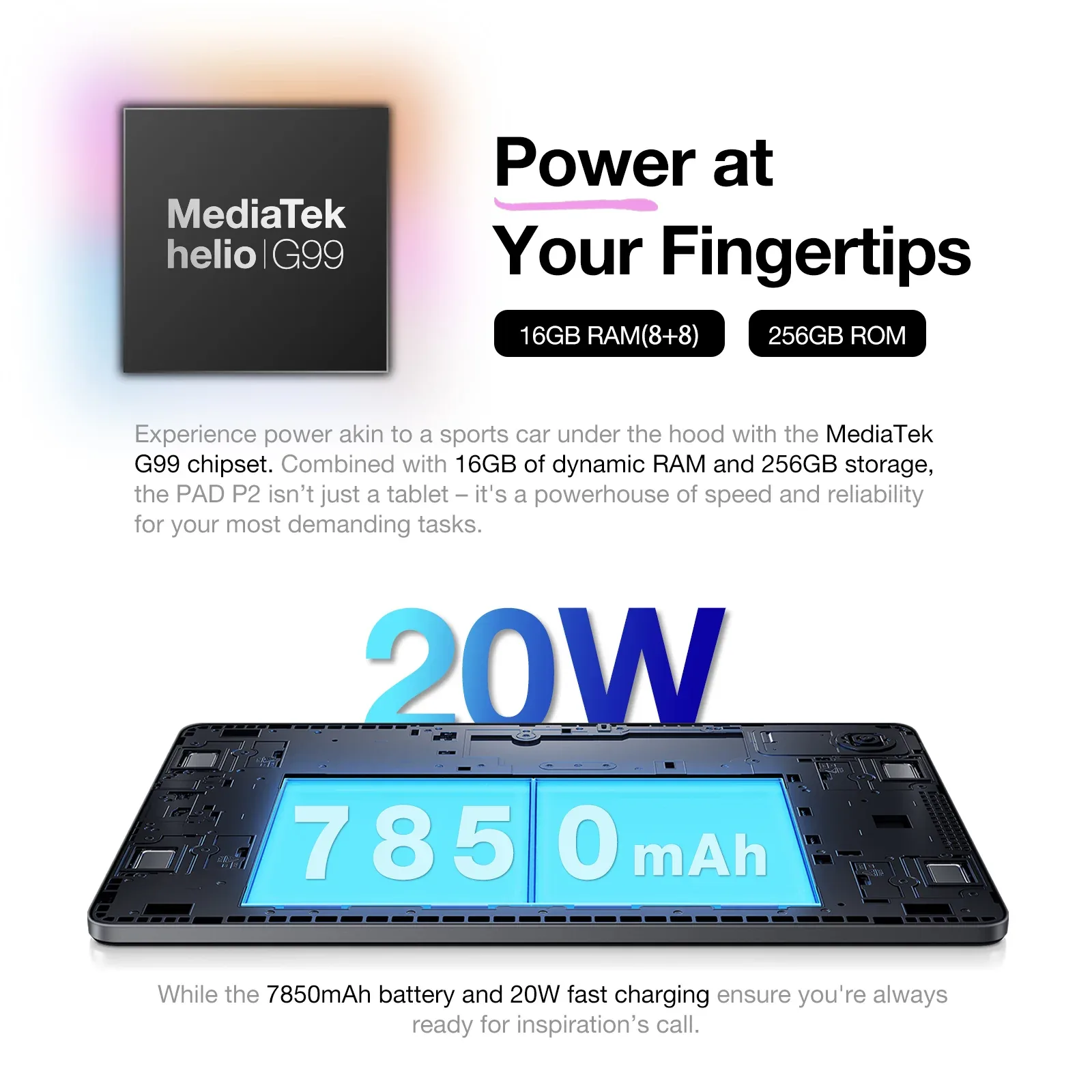 AGM PAD P2 | 4G LTE | Light & Thin | Widevine L1 | Powerful Chipset | Android 14
