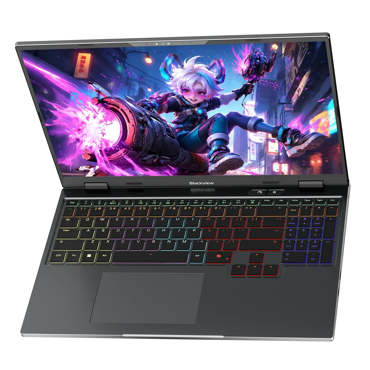 Blackview GamiBook 16 16" 300Hz 2.5K Display Intel® Core™ CPU NVIDIA® GeForce GPU 16GB DDR5 RAM 1TB M.2 PCIe Gen4 SSD Windows 11 Pro Gaming Laptop