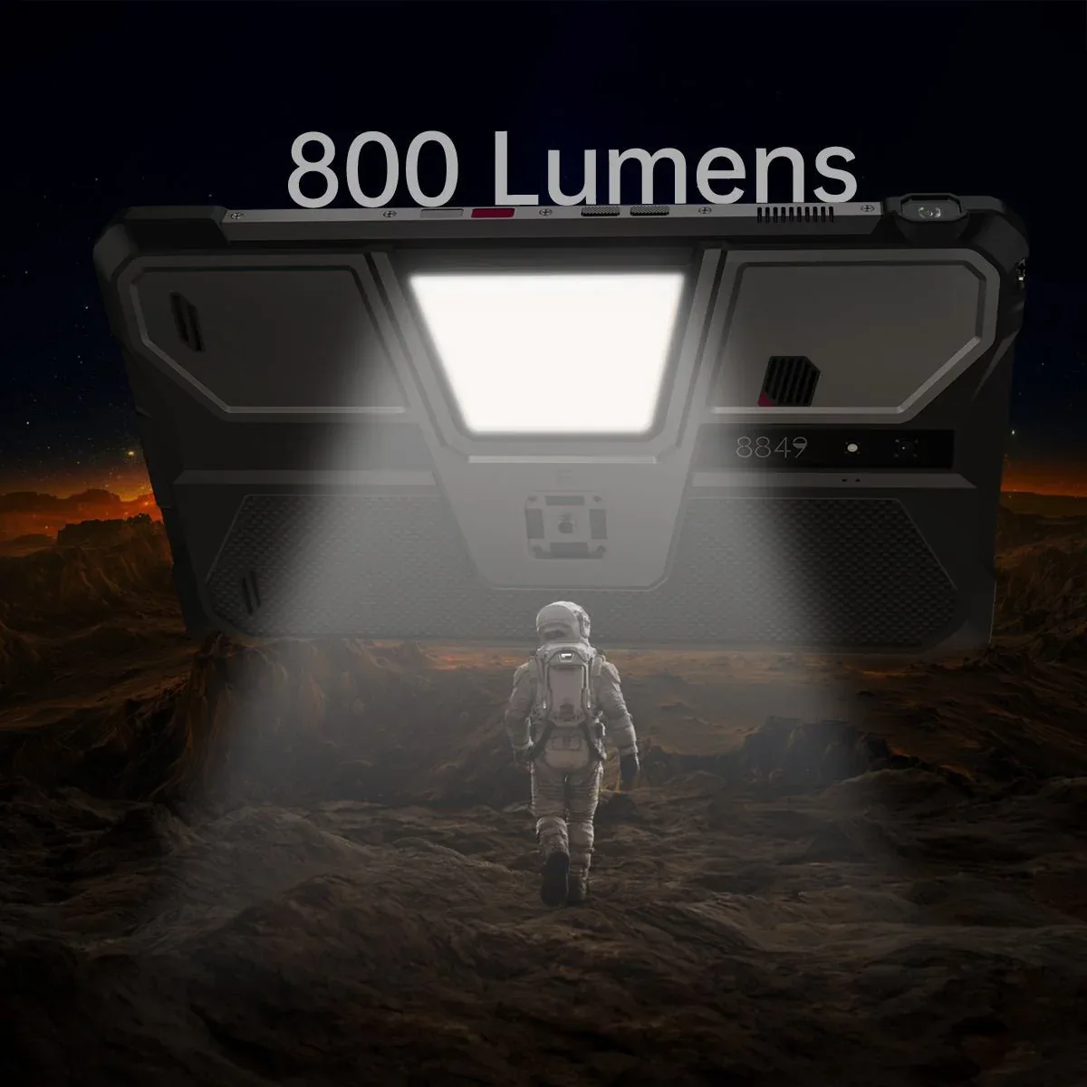 TANK Pad E - 4G Rugged Tablet with 100lm Projector, 21,000mAh Battery, 50MP Camera, Unlocked