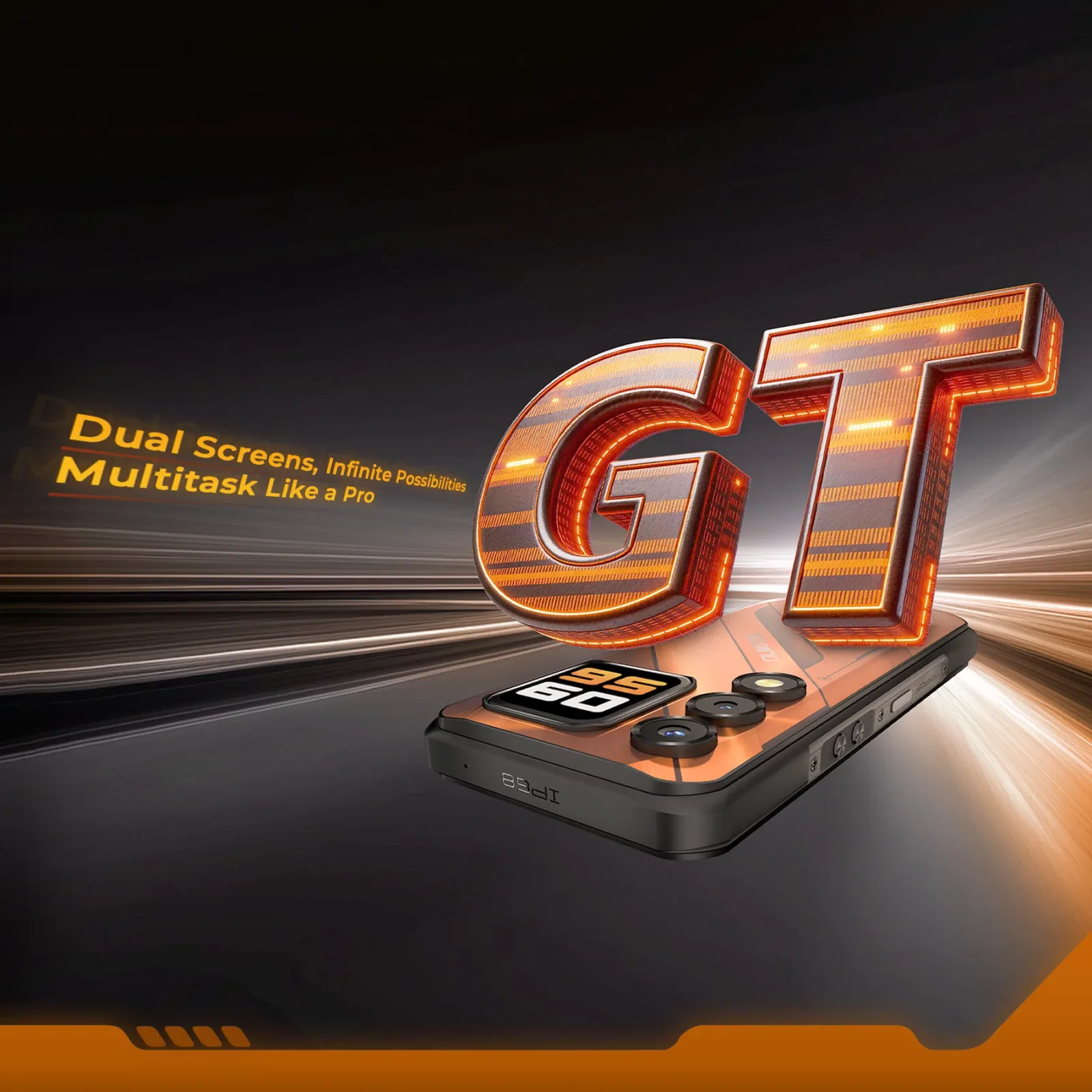 OUKITEL WP66 5G Rugged Phone 6.6'' FHD+ Display 11,000mAh Big Battery 108MP Camera Android 16(12GB+512GB NFC)