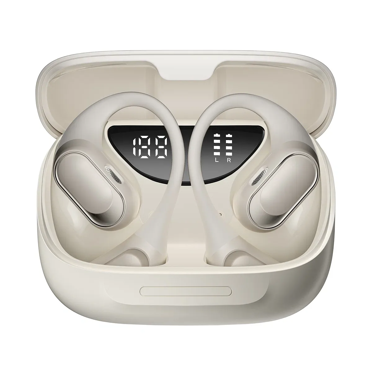 Blackview AirBuds 200 IP68 Waterproof AI-powered ENC Bluetooth 5.4 Open-ear OWS Earbuds