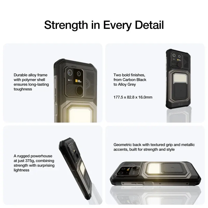 AGM G3 PRO | Thermal Imaging Rugged Smartphone | 12GB+512GB | 10000mAh Battery | 5W Speaker 116dB | 120Hz Display | MIL-STD-810H | Wireless Charging