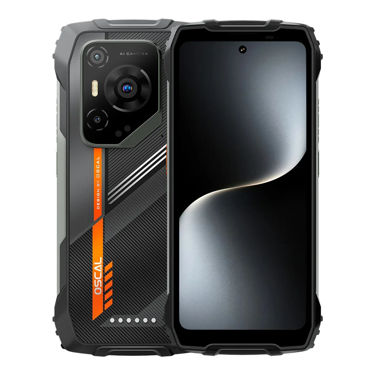 Oscal Pilot 3 6.78-inch MediaTek Dimensity 6300 12GB+256GB 50MP+20MP Night Vision Camera 7500mAh 5G AI Rugged Phone