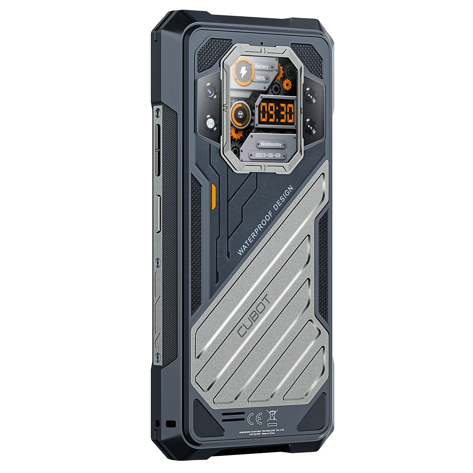 Cubot Kingkong Xpro 5G Rugged Smartphone 24/48GB+256GB Android 14 6.72 Inch FHD+ 2K 144Hz Display 10200mAh Battery NFC FACE ID GPS