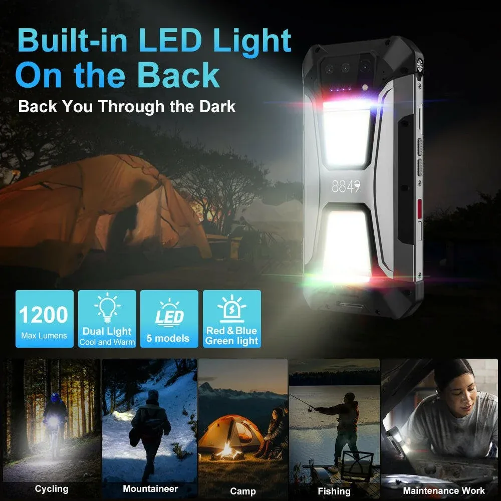 TANK 2 Pro – Heavy-Duty 4G Rugged Projector Phone with 100MP Camera, DLP Projector & 23,800mAh Battery