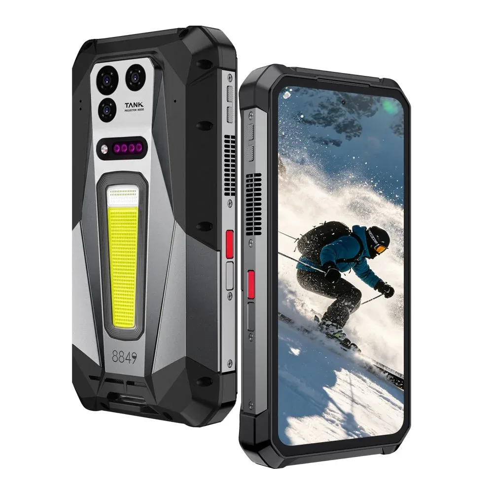 TANK 5 Rugged Smartphone - World’s First 2K Projector, 9400e Chip, 3K Display, 17600mAh Battery & eSIM