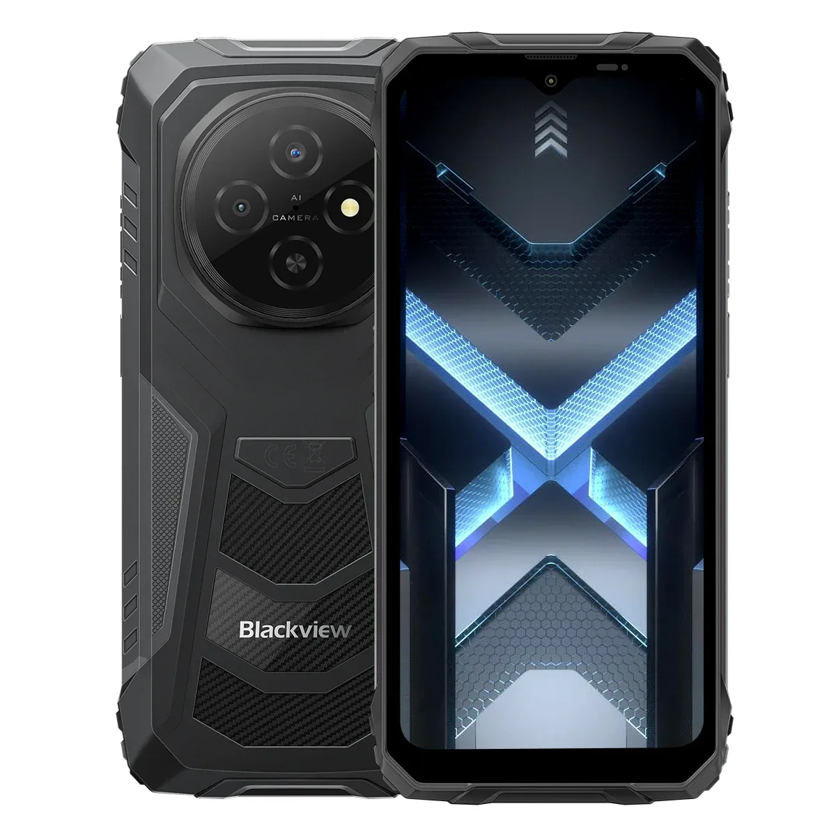 Blackview FORT 1 10000mAh 6.56-inch 90Hz Smart AI Display 4+128GB/6+256GB Unisoc Tiger T615 Octa-core Rugged 4G AI Phone