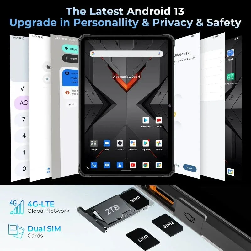 HOTWAV R7 Rugged Tablet