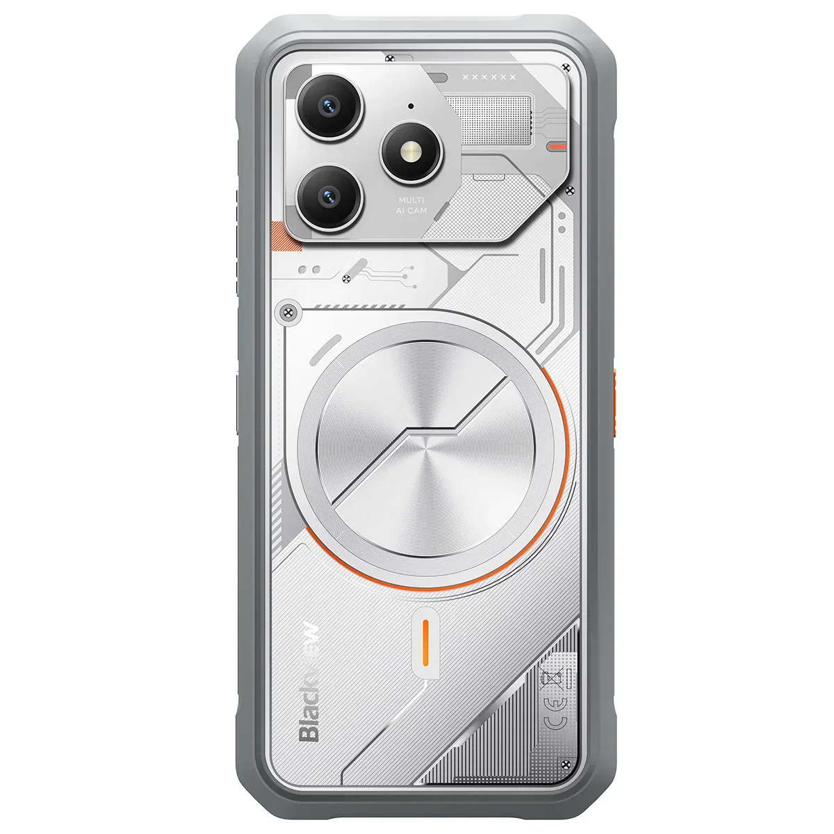 Blackview FORT 100 Ultra-slim 6.56-inch MediaTek Helio G81 Octa-core 8+128GB 5000mAh 16MP+13MP Camera Rugged 4G Cellphone