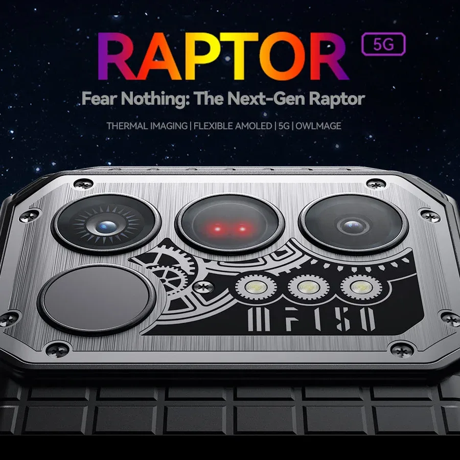 IIIF150 Raptor 5G 16GB 512GB Thermal Rugged Phone