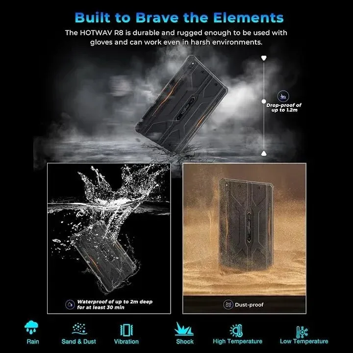 HOTWAV R8 Rugged Tablet