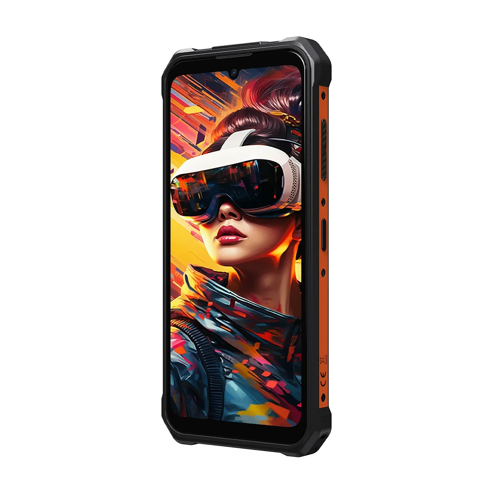 FOSSiBOT F110L 128dB Speaker 6.745-inch 8+128GB Tiger T615 CPU 50MP+8MP 10000mAh 120LM Flashlight 4G Rugged Phone