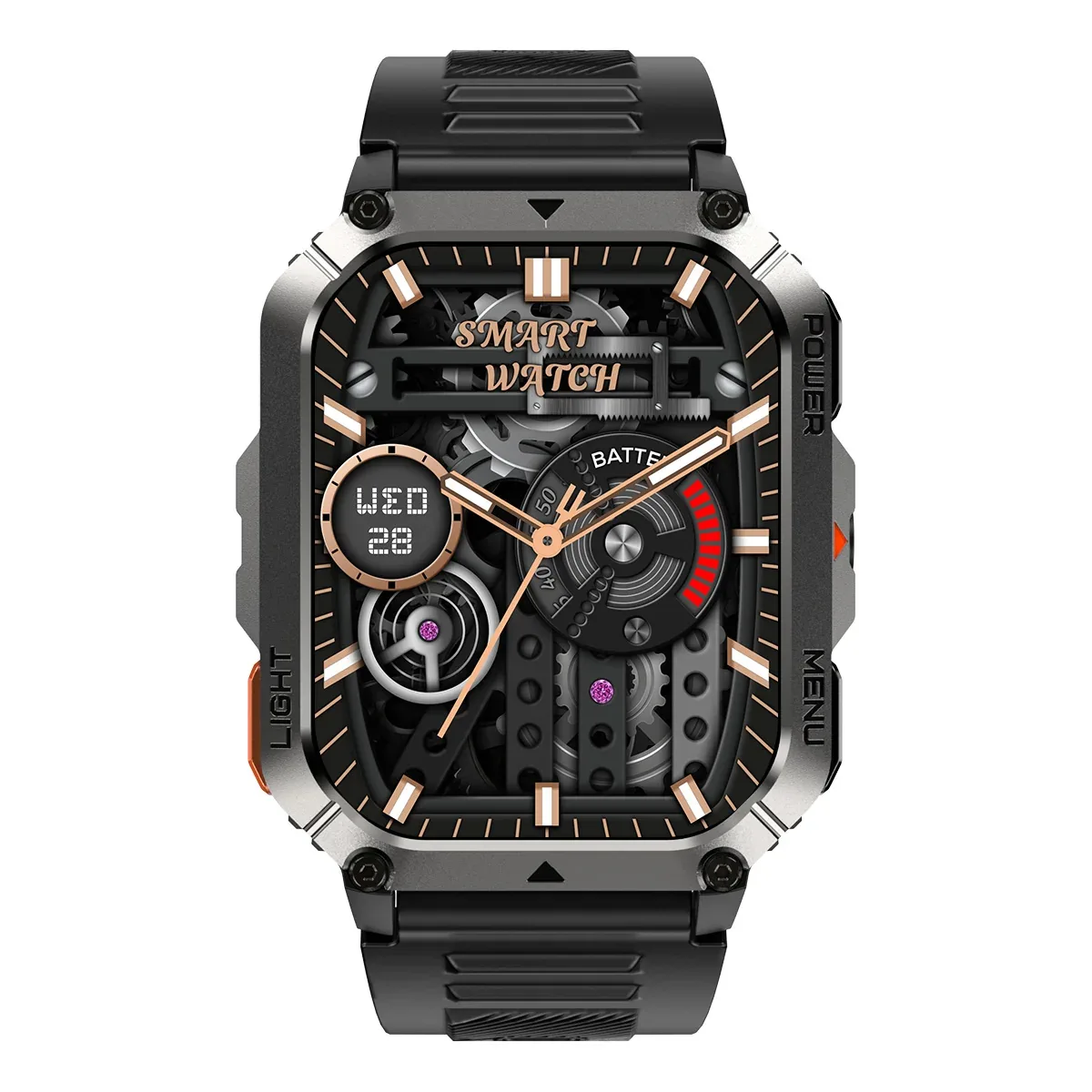 Blackview W70 Pro 2.01-inch 900mAh Built-in LED Flashlight Outdoor Sports Smart Watch