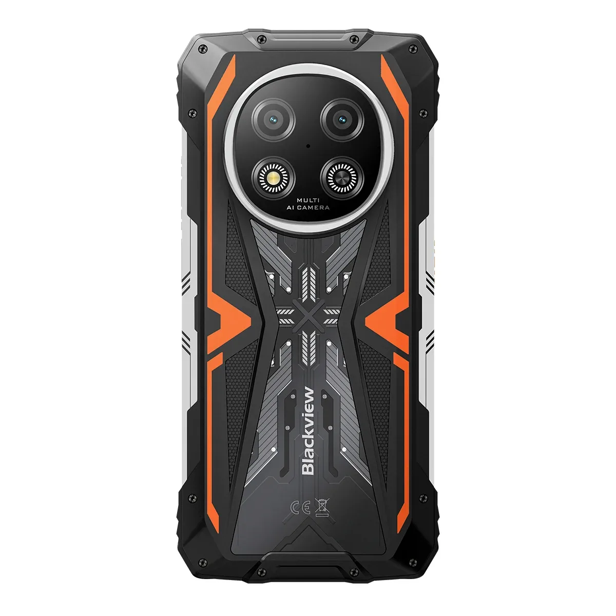 Blackview ROCK 2 6.67-inch 120Hz Display UNISOC T8100 5G 6nm Octa-core 15000mAh 16MP+13MP AI Camera Rugged 5G Phone