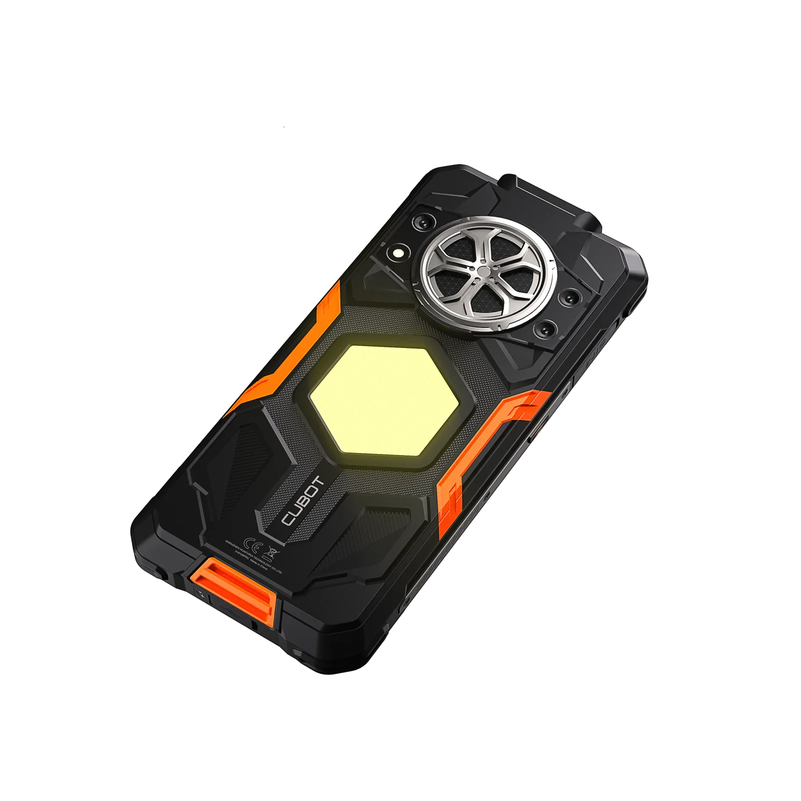 Cubot Kingkong Power 5 6GB RAM 128GB ROM 15300mAh Battery 136dB Sound Android 15 Rugged Smartphone