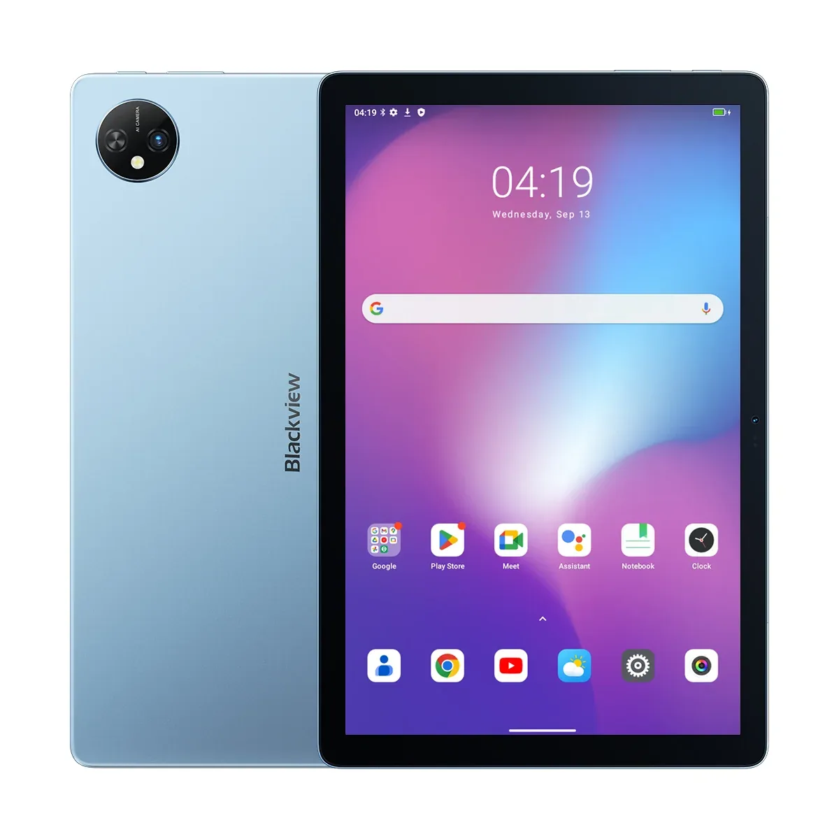 Blackview Tab 10 Wifi 10.1" MediaTek MT8788 Octa-core 8GB+256GB 7680mAh Stylus Pen Android 5G Wifi Tablet PC