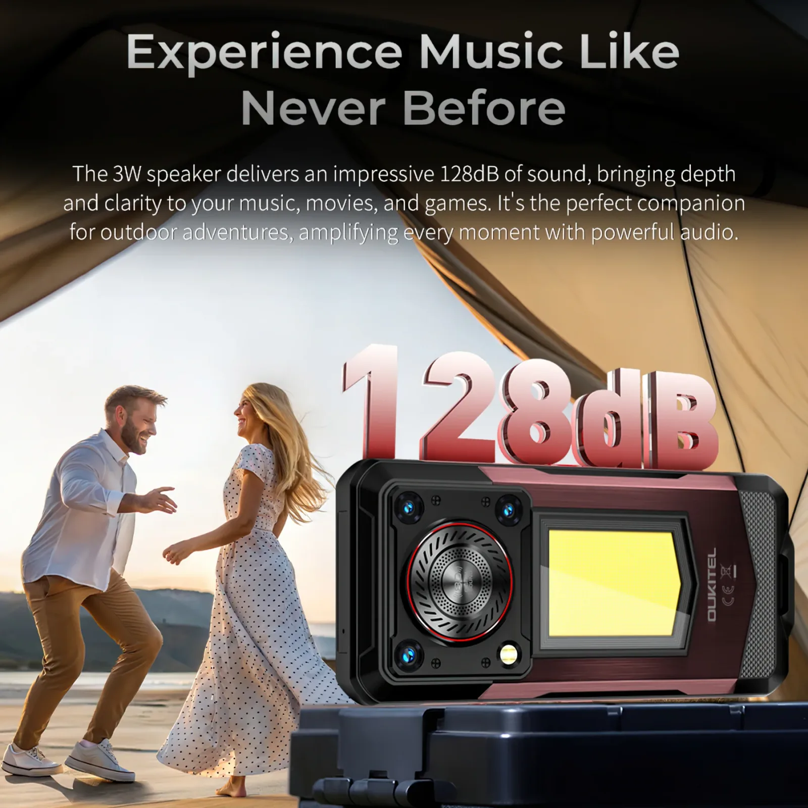 Oukitel WP56 5G Rugged Phone 6.8''FHD+Display 16000mAh Big Battery 108MP Camera Android 15(12GB+512GB NFC)
