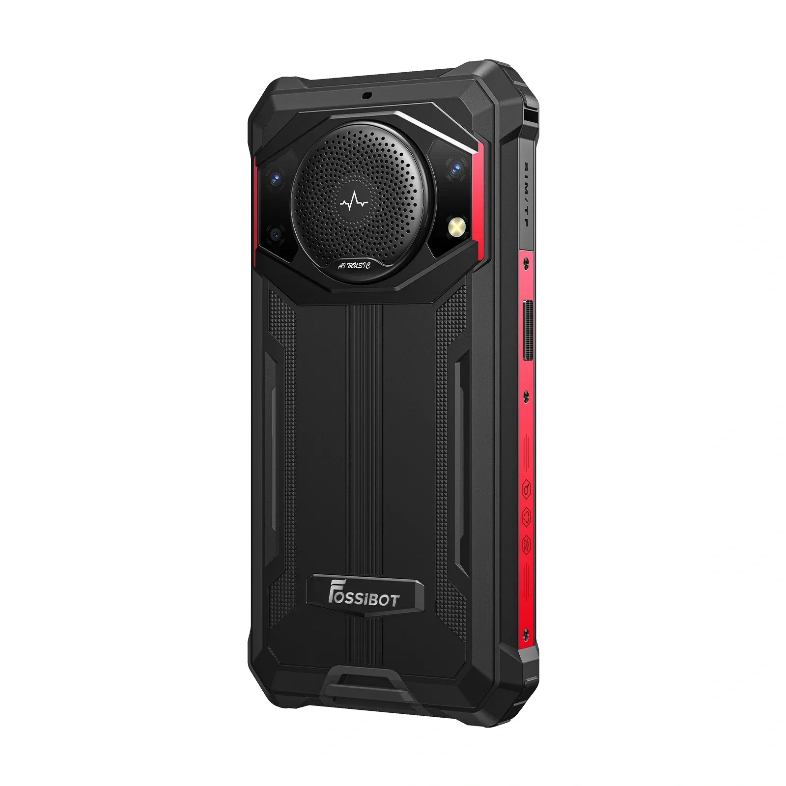 FOSSiBOT F101 P 123dB Speaker 10600mAh Large battery 7GB+64GB Android 13 Rugged Phone