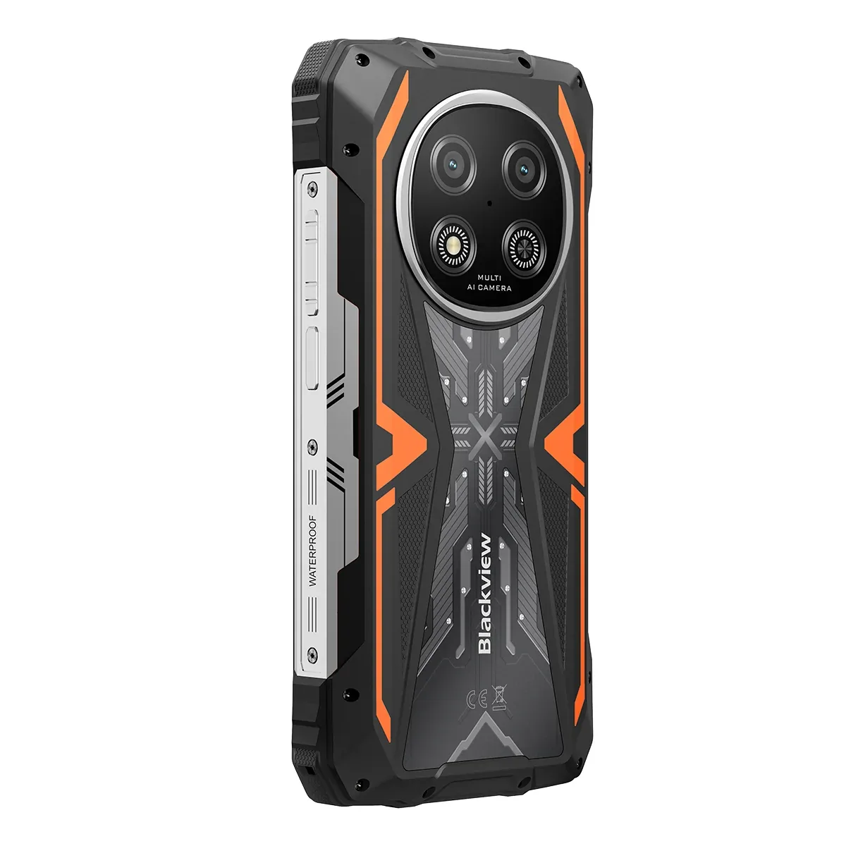 Blackview ROCK 2 6.67-inch 120Hz Display UNISOC T8100 5G 6nm Octa-core 15000mAh 16MP+13MP AI Camera Rugged 5G Phone