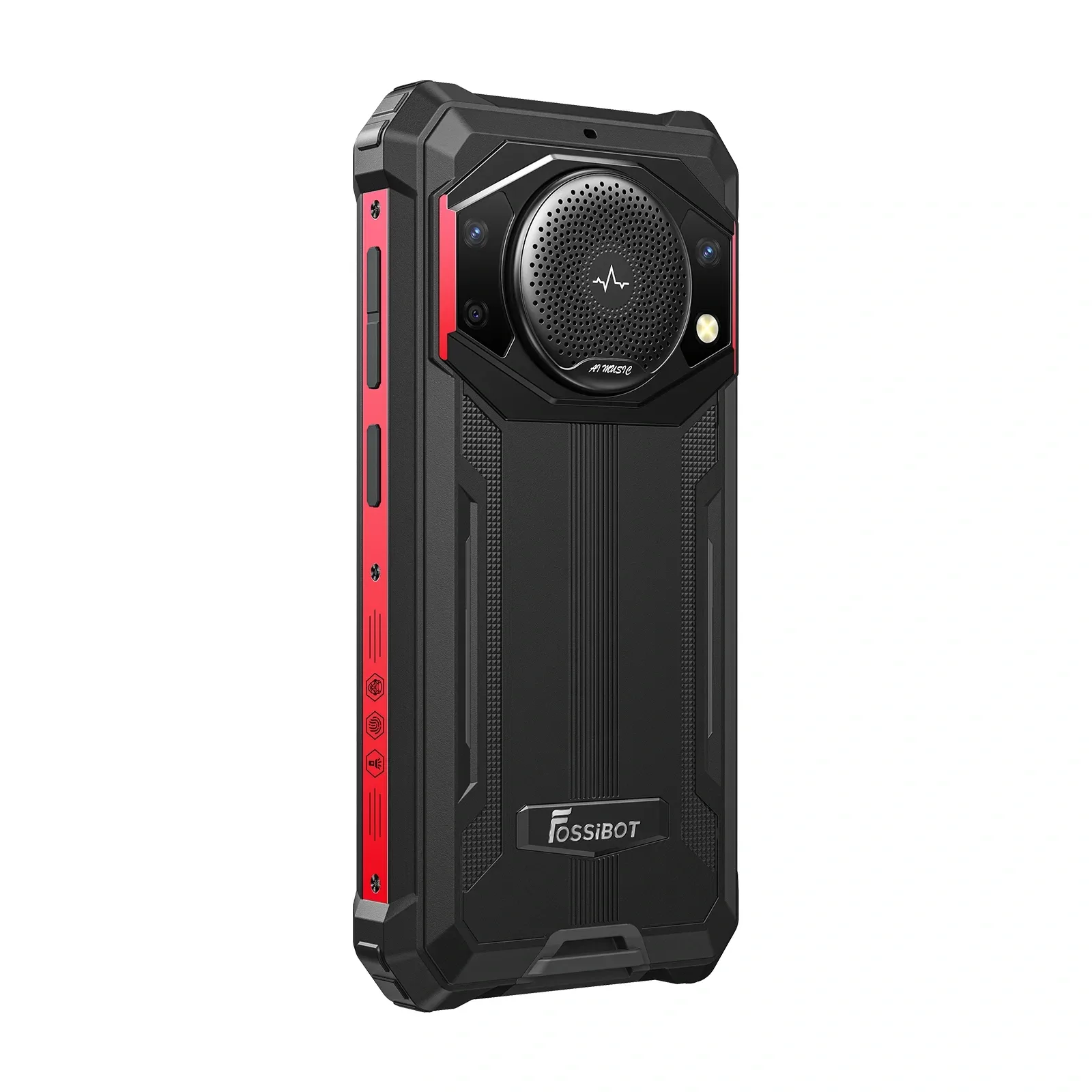 FOSSiBOT F101 P 123dB Speaker 10600mAh Large battery 7GB+64GB Android 13 Rugged Phone
