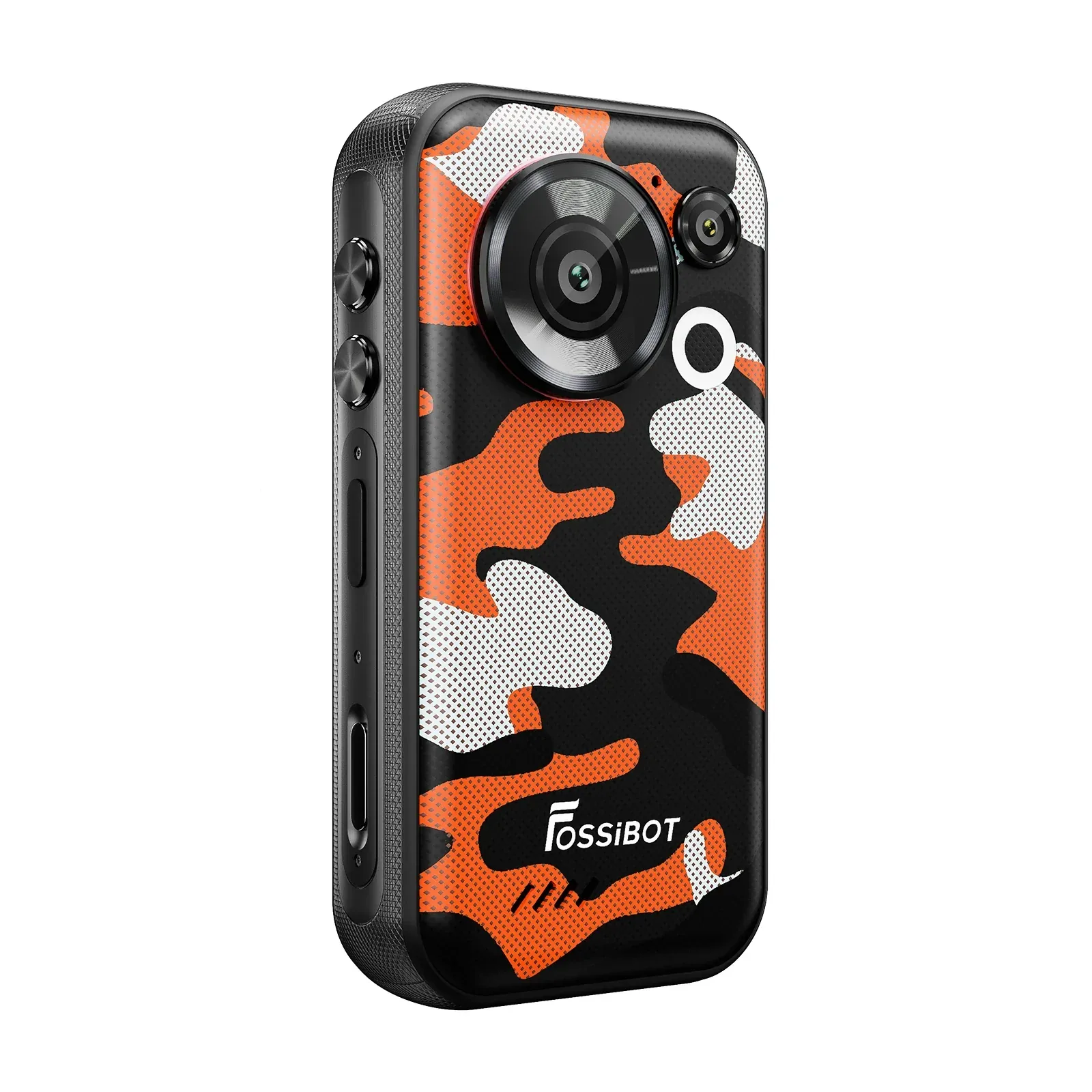 FOSSiBOT F116 Pro 12GB RAM + 256GB ROM, Dimensity 7300 5G Processor, 48MP OIS Action Camera, 50MP Main Camera, 4.0" 120Hz Display, 3700mAh Battery, Built-in 1/4" Mount Rugged Smartphone