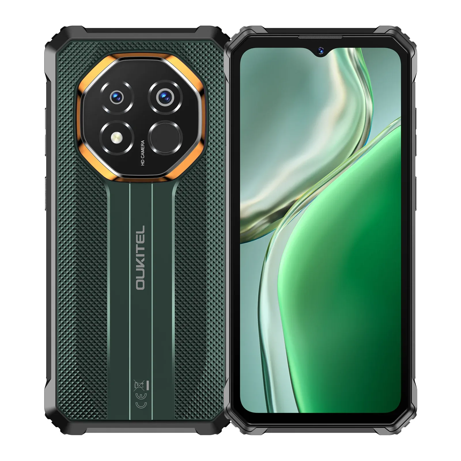 OUKITEL G7-EV 4G Rugged Phone 6.52'' HD+ Display 10,600mAh Big Battery 64MP Camera Android 16
