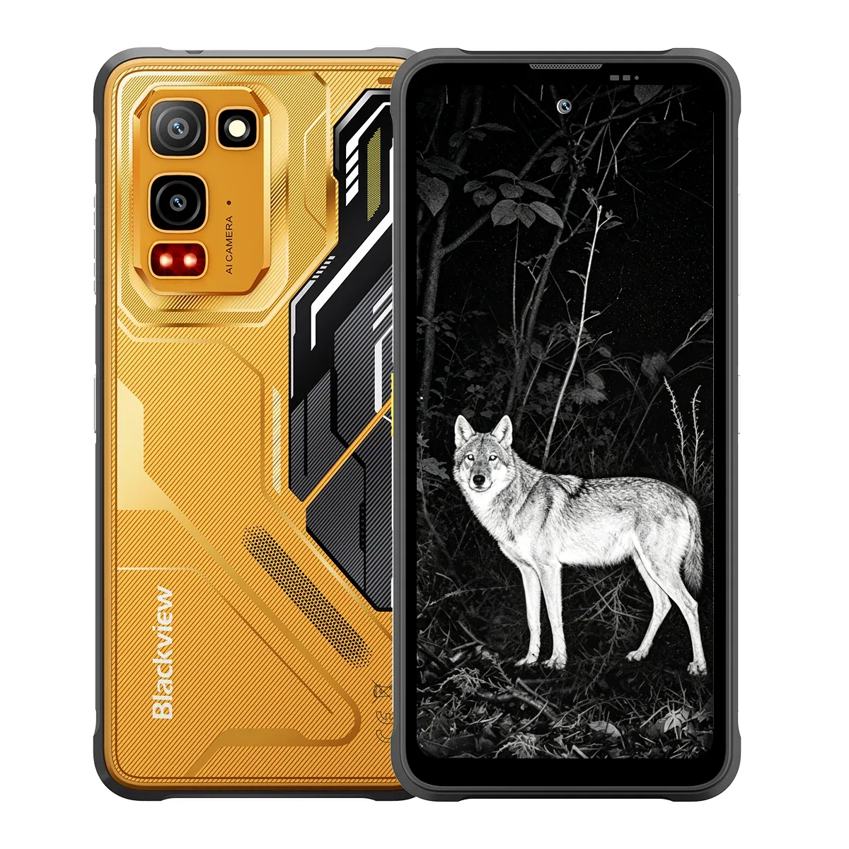 Blackview FORT 5 Ultra-slim Wireless Charging 6.78-inch MediaTek Helio G100 Octa-core 5000mAh 108MP+13MP Night Vision Camera 4G Rugged Phone